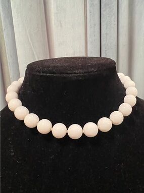 Les Bernard Milk Glass Choker - Women Jewelry